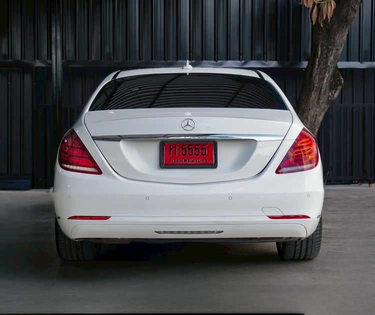 Mercedes-Benz S-Class 2015 S300 Sedan ไฮบริด ไม่ติดแก๊ส เกียร์อัตโนมัติ ขาว รูปที่ 3