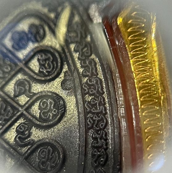 เหรียญพญาเต่าเรือน พิมพ์พระสังกัจจายน์ หลวงปู่หลิว รุ่นไตรมาส 90 ปี นวะ ปี2538 รูปที่ 8