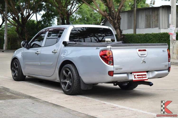 Mitsubishi Triton 2013 2.5 GLX Pickup ดีเซล ไม่ติดแก๊ส เกียร์ธรรมดา บรอนซ์เงิน รูปที่ 3
