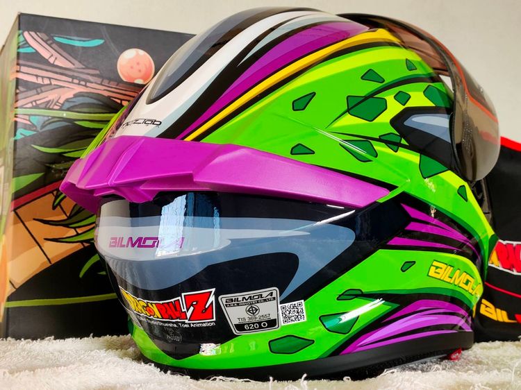 หมวกกันน็อค Bimola Dragonball Z ของใหม่ รูปที่ 4