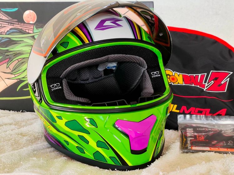 หมวกกันน็อค Bimola Dragonball Z ของใหม่ รูปที่ 3