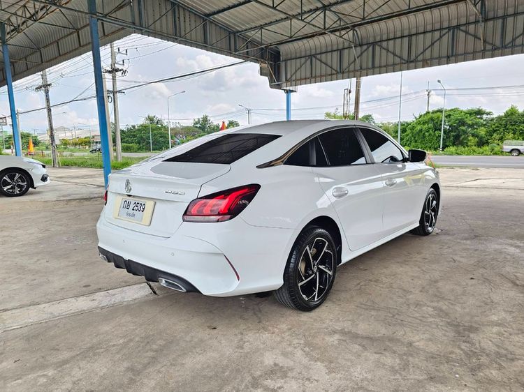 MG MG5 2022 1.5 X Sedan เบนซิน ไม่ติดแก๊ส เกียร์อัตโนมัติ ขาว รูปที่ 3