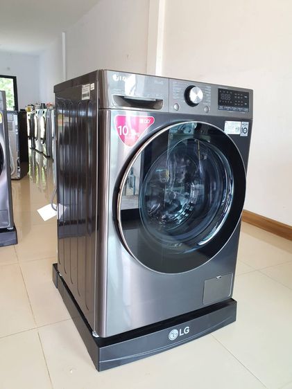 เครื่องซักผ้าฝาหน้า LG FV1450S2B  10.5 KG. รูปที่ 2
