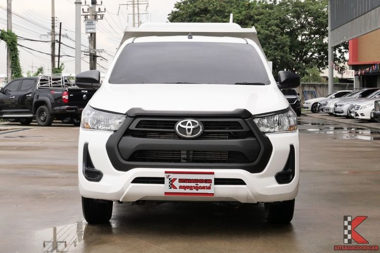 Toyota Hilux Revo 2023 2.4 Entry Pickup ดีเซล ไม่ติดแก๊ส เกียร์ธรรมดา ขาว รูปที่ 2