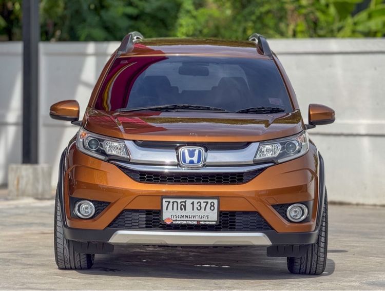 Honda BR-V 2018 1.5 SV Utility-car เบนซิน ไม่ติดแก๊ส เกียร์อัตโนมัติ น้ำตาล รูปที่ 2
