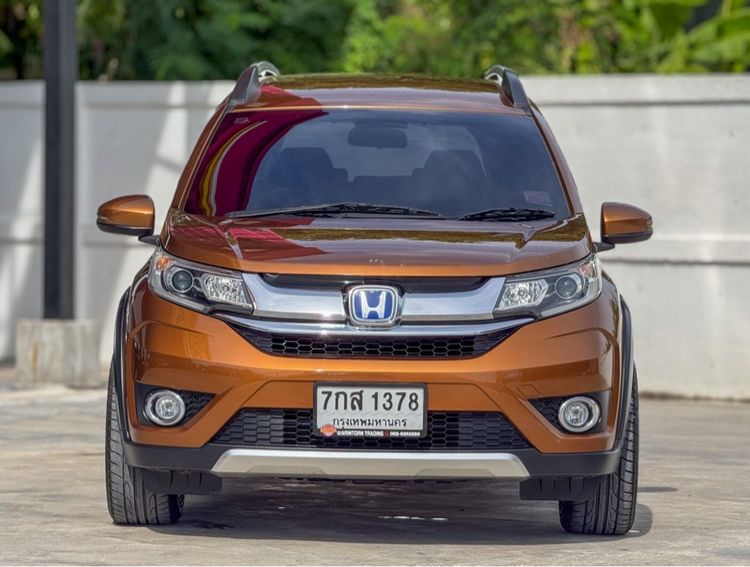 Honda BR-V 2018 1.5 SV Utility-car เบนซิน ไม่ติดแก๊ส เกียร์อัตโนมัติ น้ำตาล รูปที่ 3