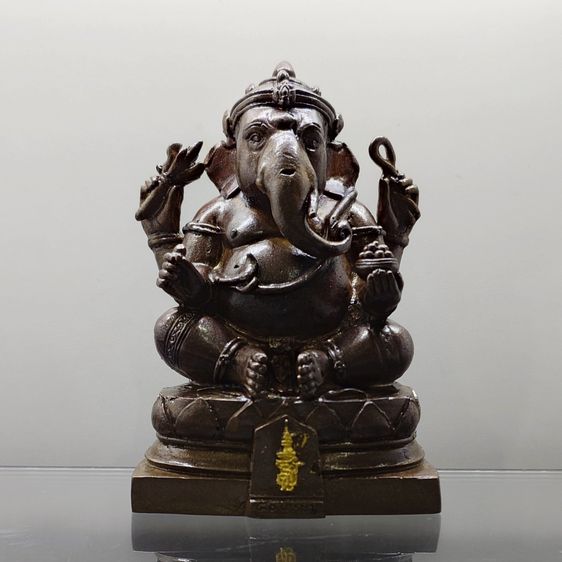 พระพิฆเนศ เฉลิมพระเกียรติ สธ 50 ปี เนื้อสัมฤทธิ์ คณะโบราณคดี มหาวิทยาลัยศิลปากร สร้าง ปี2548 รูปที่ 7