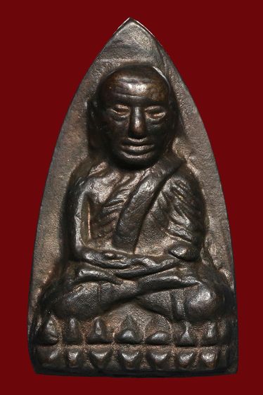 พระเนื้อโลหะเก่า ฐาน 2 สูง 3.5 ซ.ม E 945