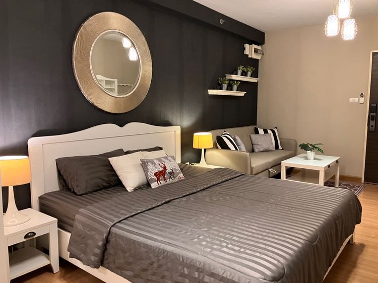 Supalai City Resort Ramkhamhaeng ตึกB ชั้น4 ขนาด 1 ห้องนอน ใจกลางเมือง ริมถนนรามคำแหง 