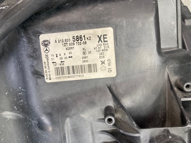 ไฟหน้า ไฟท้าย ไฟเบรก Benz W212 ของแท้ มือสอง E250 E300 E200 Parking sensor รูปที่ 15