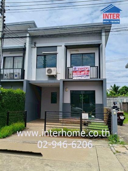 ทาวน์เฮ้าส์ 2 ชั้น 21.5 ตร.ว. หมู่บ้านเมททาวน์ ปทุม - ติวานนท์ ใกล้ตลาดสดปทุม ซอย2 ถนนปทุมธานี-สายใน ถนนกรุงเทพ-ปทุมธานี เมืองปทุมธานี ปทุมธ