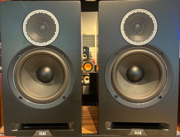 ELAC DBR-62 มือ1 รูปตัวอย่างถ่ายจากตัวโชว์ ตัวที่ขายเป็นของใหม่ ในกล่องไม่เคยแกะครับ พร้อมใบประกัน1ปี ร้านปิยะนัส สีดำลายไม้สวยๆ รูปที่ 12
