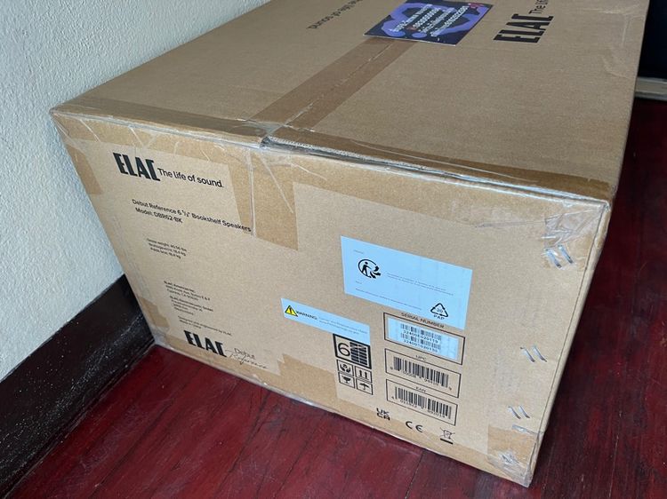 ELAC DBR-62 มือ1 รูปตัวอย่างถ่ายจากตัวโชว์ ตัวที่ขายเป็นของใหม่ ในกล่องไม่เคยแกะครับ พร้อมใบประกัน1ปี ร้านปิยะนัส สีดำลายไม้สวยๆ รูปที่ 11