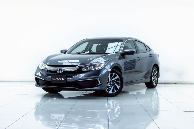 Honda Civic 2020 1.8 E i-VTEC Sedan เบนซิน ไม่ติดแก๊ส เกียร์อัตโนมัติ เทา
