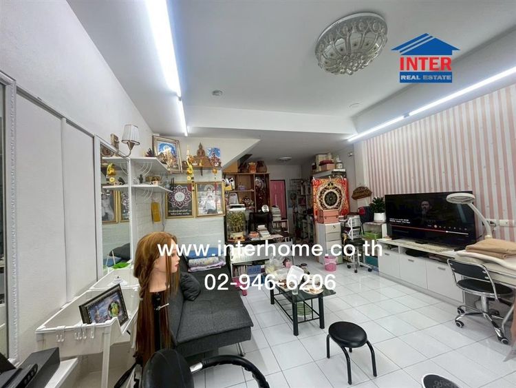 อาคารพาณิชย์ 3 ชั้น 20.9 ตร.ว. อาคารพาณิชย์ เยื้องตลาดมั่งมีมาร์เก็ต ถนนลำลูกกา ถนนบึงคำพร้อย ลำลูกกา ปทุมธานี รูปที่ 3