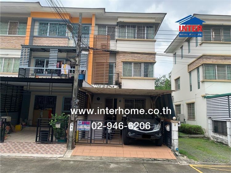 ทาวน์โฮม 3 ชั้น 21.4 ตร.ว. หมู่บ้านทาวน์พลัส ลาดพร้าว 101 ซอยโพธิ์แก้ว2 ถนนลาดพร้าว ถนนโพธิ์แก้ว ถนนนวมินทร์ เขตบางกะปิ กรุงเทพมหานคร รูปที่ 3