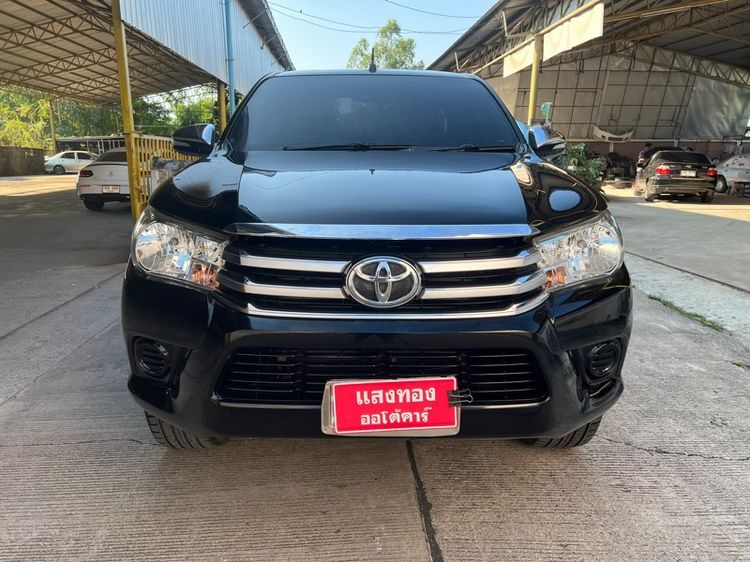 Toyota Hilux Revo 2016 2.4 E Prerunner Pickup ดีเซล ไม่ติดแก๊ส เกียร์ธรรมดา ดำ รูปที่ 3