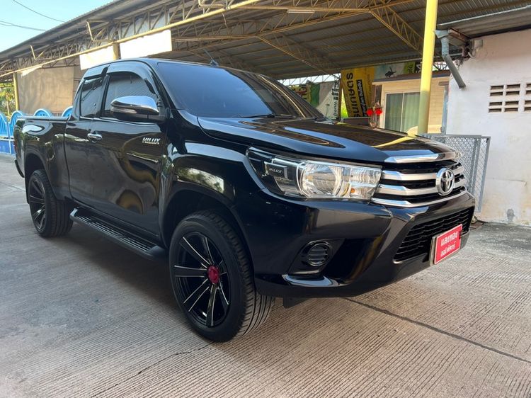 Toyota Hilux Revo 2016 2.4 E Prerunner Pickup ดีเซล ไม่ติดแก๊ส เกียร์ธรรมดา ดำ รูปที่ 2