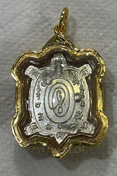 เหรียญพญาเต่าเรือน รุ่นขวัญใจคนจน เนื้อเงิน  บล็อกสายฝนนิยม หลวงปู่หลิว ปี 2537 รูปที่ 7