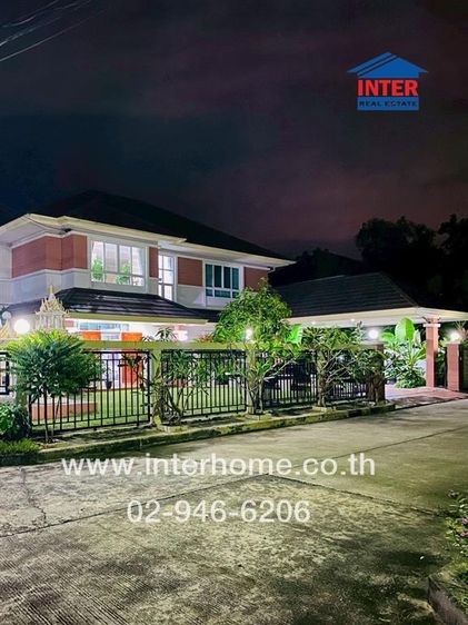 บ้านเดี่ยว 2 ชั้น 121.5 ตร.ว. หมู่บ้านโรยัล ปาร์ค วิลล์ สุวินทวงศ์ ซอยบงกช1 ซอยสุวินทวงศ์44 ถนนสุวินทวงศ์ ถนนฉลองกรุง เขตหนองจอก กรุงเทพ