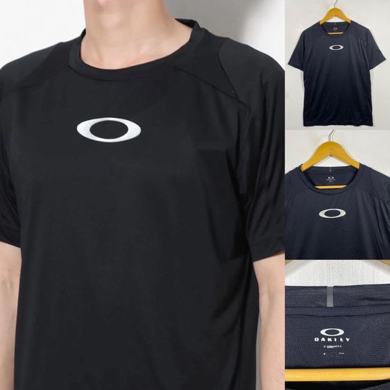 เสื้อยืด OAKLEY แท้ 💯 size L ขนาด อก 21 ยาว 27.5 นิ้ว สภาพใหม่มาก ทรงสวย เนื้อผ้ายืดหยุ่นดีระบายอากาศดีมาก หายากน่าสะสมครับ รูปที่ 2