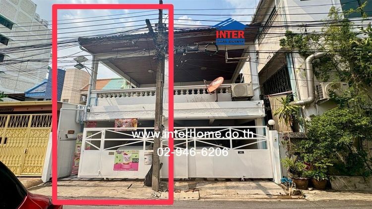 ทาวน์เฮ้าส์ 2 ชั้น 26 ตร.ว. ทาวน์เฮ้าส์ ซอยไพศาล ถนนประชาอุทิศ ถนนประชาราษฎร์บำเพ็ญ เขตห้วยขวาง กรุงเทพมหานคร