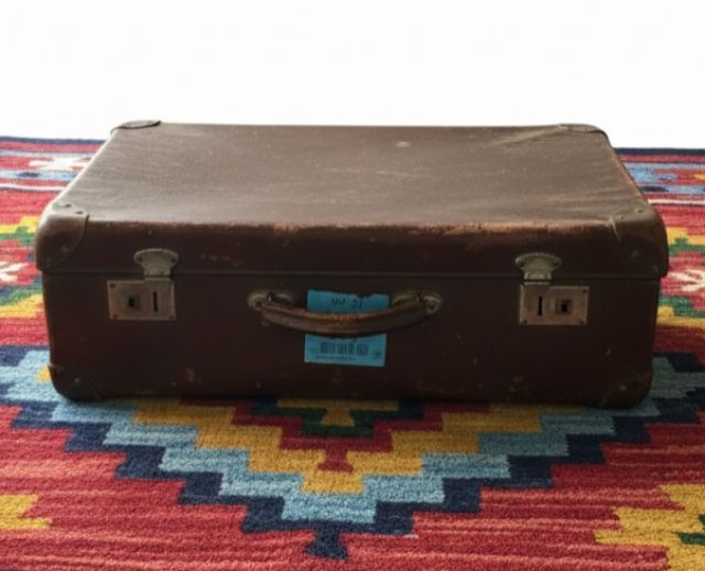 กระเป๋าเดินทาง หนังแท้ วินเทจ รูปที่ 4