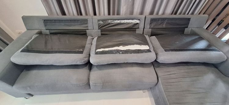 โซฟาผ้าเข้ามุมขวา SB FURNITURE รุ่น Fadear สีเทา  รูปที่ 9