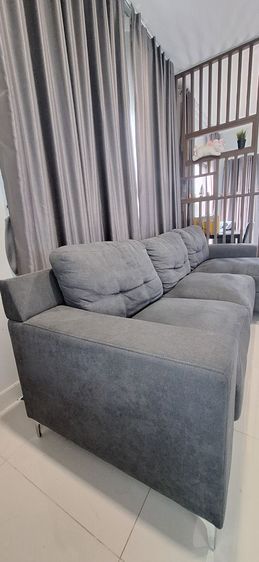 โซฟาผ้าเข้ามุมขวา SB FURNITURE รุ่น Fadear สีเทา  รูปที่ 4