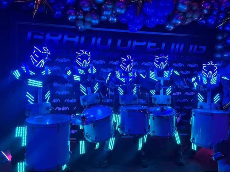 รับแสดงโชว์กลอง led drum show รูปที่ 8