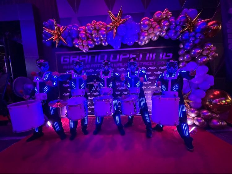 รับแสดงโชว์กลอง led drum show รูปที่ 7