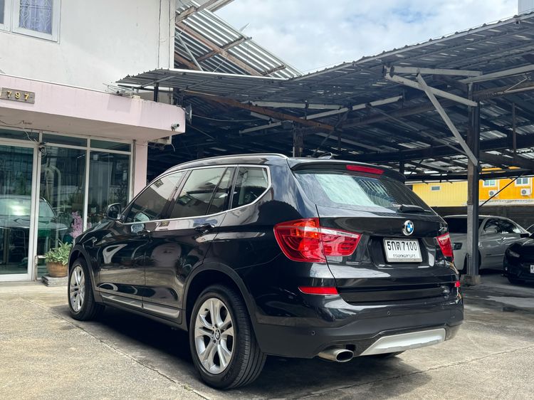 BMW X3 2016 2.0 xDrive20i 4WD Utility-car เบนซิน ไม่ติดแก๊ส เกียร์อัตโนมัติ ดำ รูปที่ 4