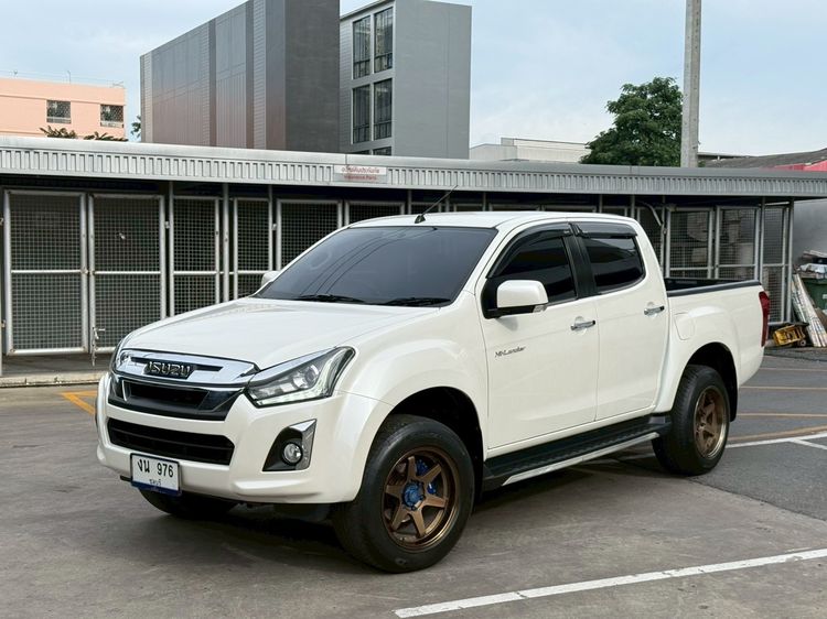 Isuzu D-MAX 2018 1.9 Hi-Lander L Pickup ดีเซล ไม่ติดแก๊ส เกียร์ธรรมดา ขาว