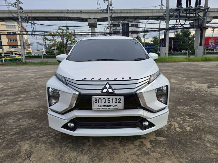 Mitsubishi Xpander 2019 1.5 GT Utility-car เบนซิน ไม่ติดแก๊ส เกียร์อัตโนมัติ ขาว รูปที่ 2