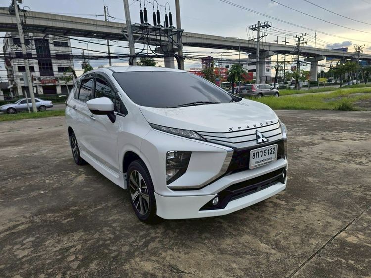 Mitsubishi Xpander 2019 1.5 GT Utility-car เบนซิน ไม่ติดแก๊ส เกียร์อัตโนมัติ ขาว รูปที่ 3