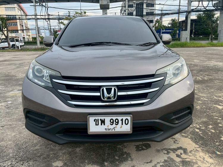 Honda CR-V 2014 2.0 S Utility-car เบนซิน ไม่ติดแก๊ส เกียร์อัตโนมัติ น้ำตาล รูปที่ 2