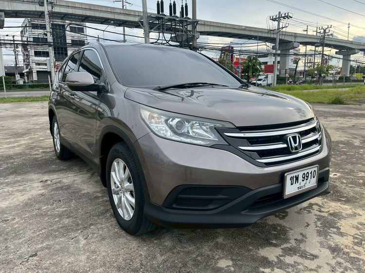 Honda CR-V 2014 2.0 S Utility-car เบนซิน ไม่ติดแก๊ส เกียร์อัตโนมัติ น้ำตาล รูปที่ 3