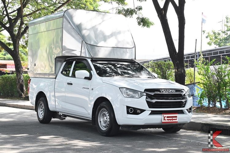 Isuzu D-MAX 2023 3.0 S Pickup ดีเซล ไม่ติดแก๊ส เกียร์ธรรมดา ขาว