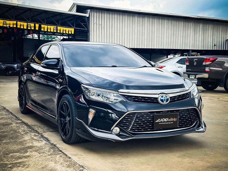 Toyota Camry 2018 2.0 G Sedan เบนซิน ไม่ติดแก๊ส เกียร์อัตโนมัติ ดำ รูปที่ 3