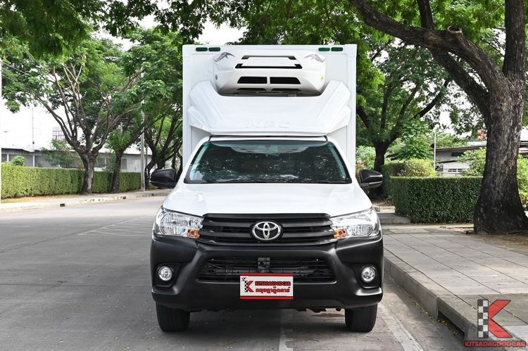 Toyota Hilux Revo 2018 2.4 J Plus Pickup ดีเซล ไม่ติดแก๊ส เกียร์ธรรมดา ขาว รูปที่ 2