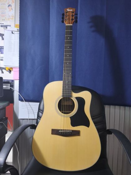 อื่นๆ อื่นๆ ขายกีต้าร์โปร่งไฟฟ้า Gusta ขนาด 41 นิ้ว