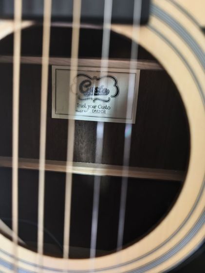 ขายกีต้าร์โปร่งไฟฟ้า Gusta ขนาด 41 นิ้ว รูปที่ 9