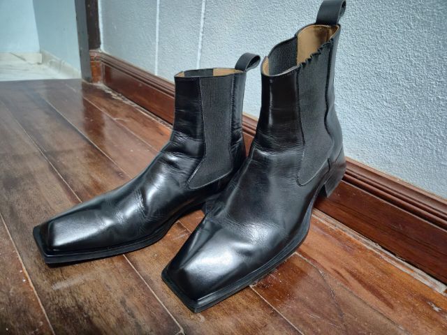 ขาย chelsea boots brad studio สีดำงานเเบรนด์เเท้ ส่งฟรี รูปที่ 4