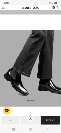 ขาย chelsea boots brad studio สีดำงานเเบรนด์เเท้ ส่งฟรี รูปที่ 13