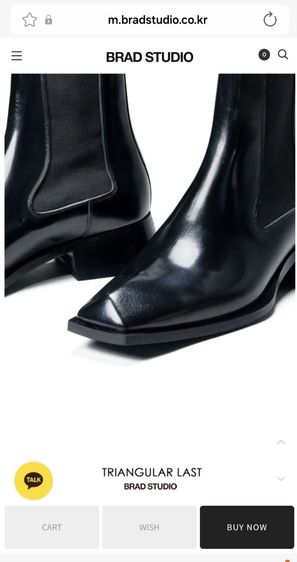 ขาย chelsea boots brad studio สีดำงานเเบรนด์เเท้ ส่งฟรี รูปที่ 8