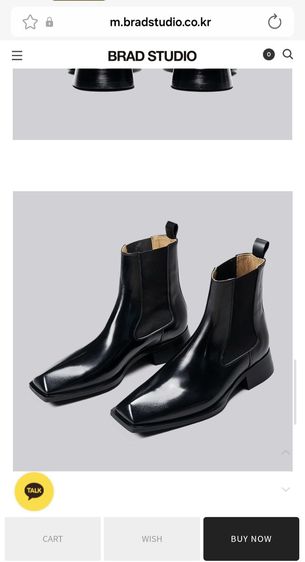 ขาย chelsea boots brad studio สีดำงานเเบรนด์เเท้ ส่งฟรี รูปที่ 9