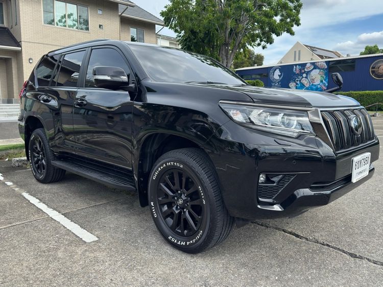 Toyota Land Cruiser Prado 2022 2.7 TX 4WD Utility-car เบนซิน เกียร์อัตโนมัติ ดำ รูปที่ 3