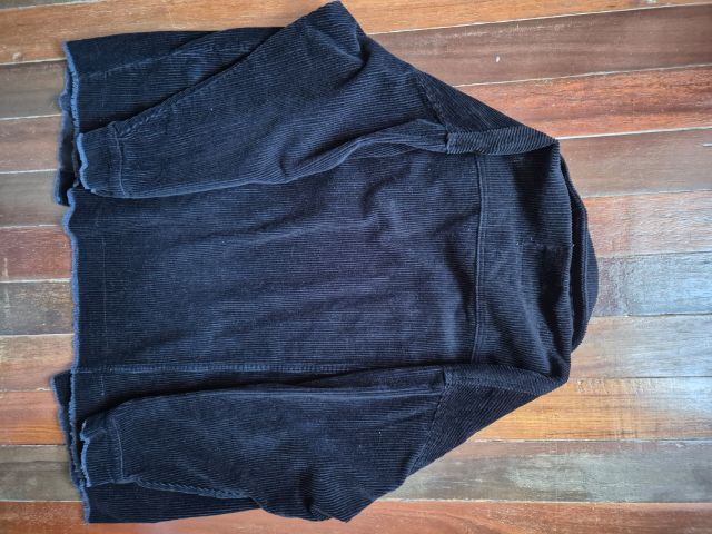 เสื้อ jacket ZARA  ผ้าลูกฟูกสีดำ สภาพใหม่ ส่งฟรี รูปที่ 2