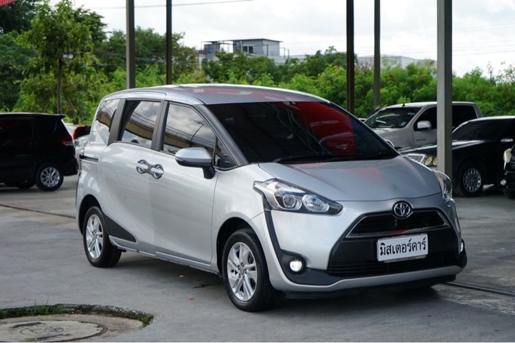 Toyota Sienta 2018 1.5 G Sedan เบนซิน เกียร์อัตโนมัติ เทา รูปที่ 3