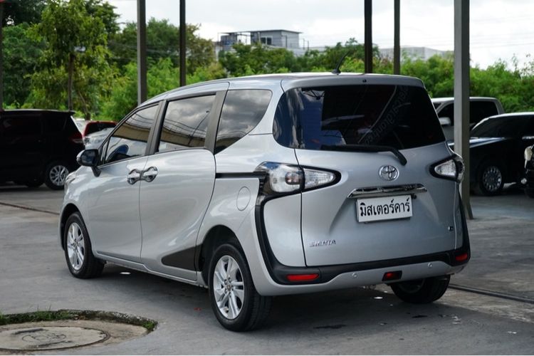 Toyota Sienta 2018 1.5 G Sedan เบนซิน เกียร์อัตโนมัติ เทา รูปที่ 4